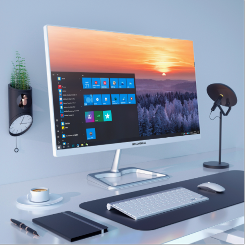 全新i7高配獨顯超薄一體機電腦八核家用辦公游戲臺式主機吃雞全套